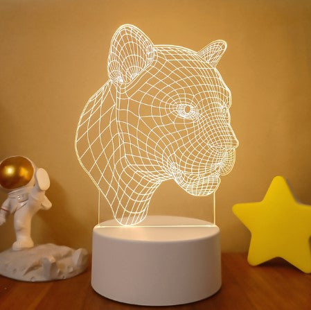 3D Lights Colorful Touch Remote Control LED Visual Lights - One Red Hill